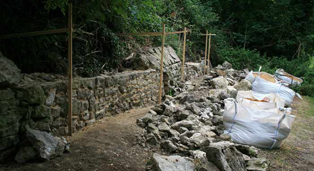 Wall rebuilding